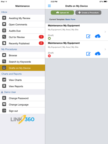 App screenshot