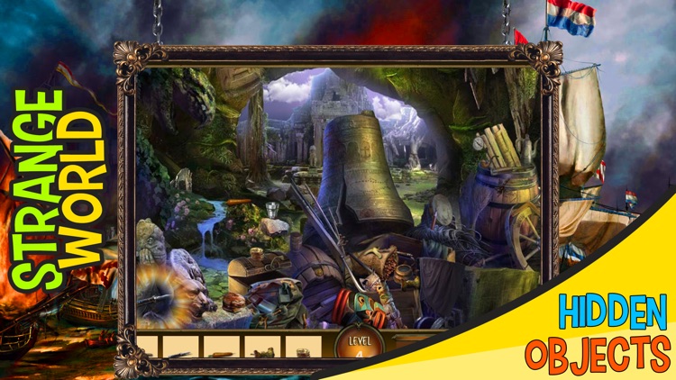 Hidden Objects Puzzle Strange World