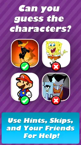 Game screenshot QuizCraze Characters - guess what's the hi color character in this mania logos quiz trivia game mod apk