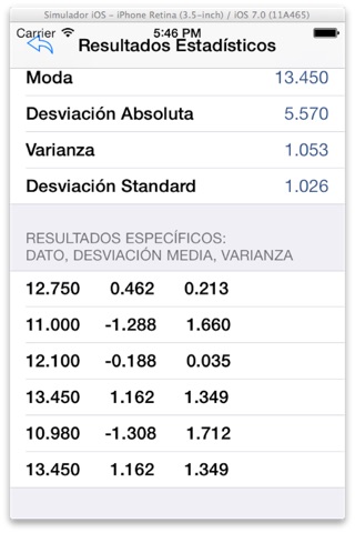 Estadistica screenshot 3