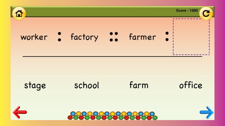1st Grade Word Analogy for classrooms and home school