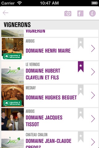 Vignoble du Jura screenshot 3