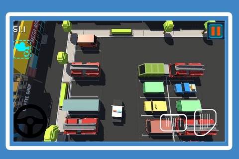 Parking Simulator Cube World screenshot 3