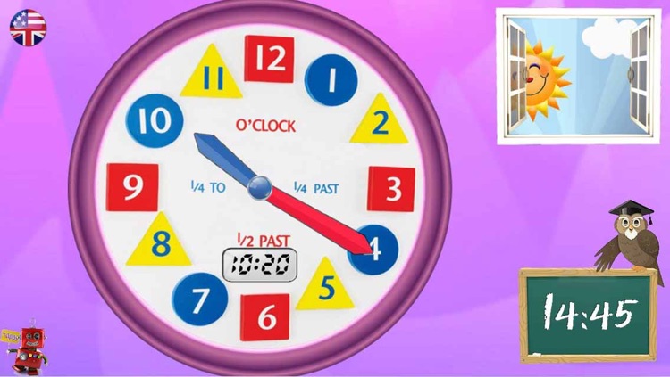 Clock Time for Kids screenshot-3