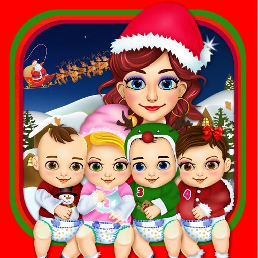 Mommy's Christmas Baby Salon Doctor - my hair spa santa makeover for kids! icon