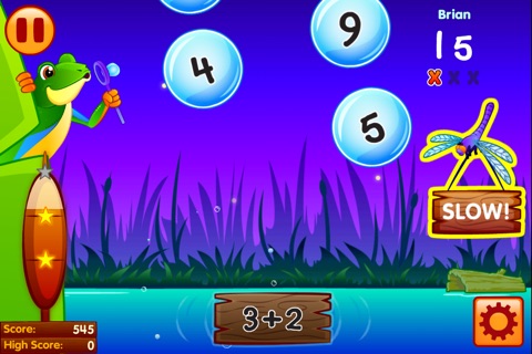 Bubble Pop Math Challenge Gr. 1-2 Lite screenshot 4