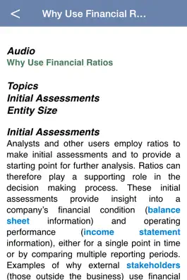 Game screenshot Financial Ratio Flashcards, Analysis, and Accounting apk