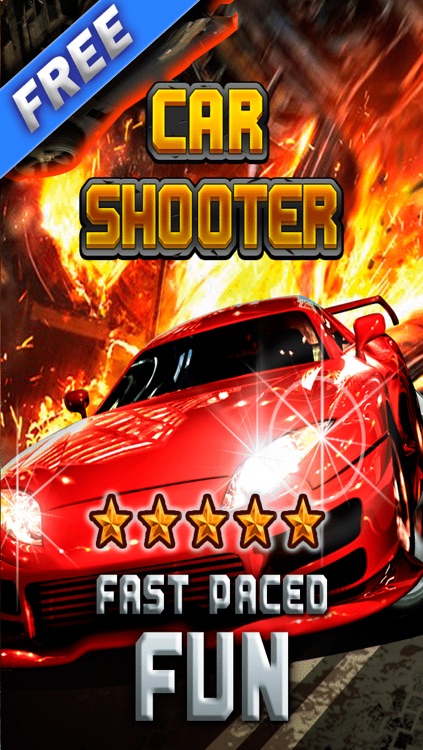 Car Shooter Race - Fun War Action Shooting Game