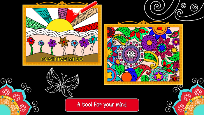 Balance Art Class Coloring Book For Teens and Kids with Relaxing Sounds