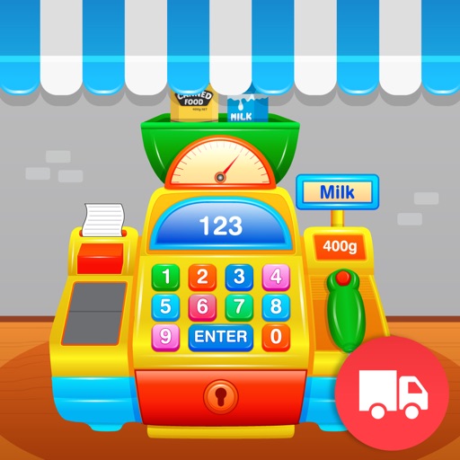 My First Cash Register Lite - Store Shopping Pretend Play for Toddlers and Kids icon