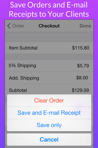 Checkout: Order Calculator and Tracker for Direct Sales Consultant screenshot 3