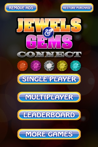 Jewels and Gems Connect - Matching the Gems with Friends and Buddies screenshot 2