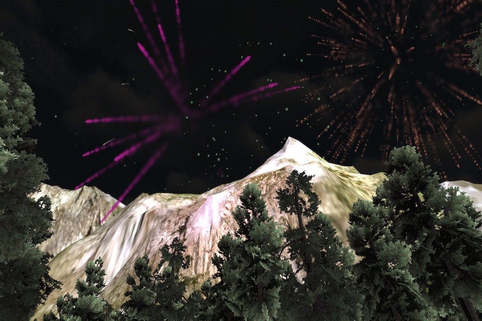 Fireworks Tap 2 VR Free screenshot 2