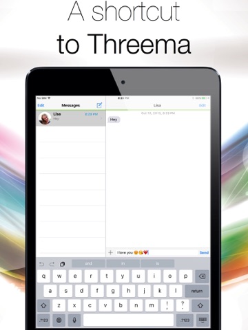 Quick Actions for Threema - A shortcut to Threema right from your Homescreen!のおすすめ画像2