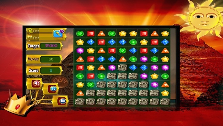 Egyptian Temple Matching Quest - Puzzle Game screenshot-3