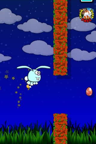 Flappy Easter Bunny! Egg Hunt Adventure! screenshot 2