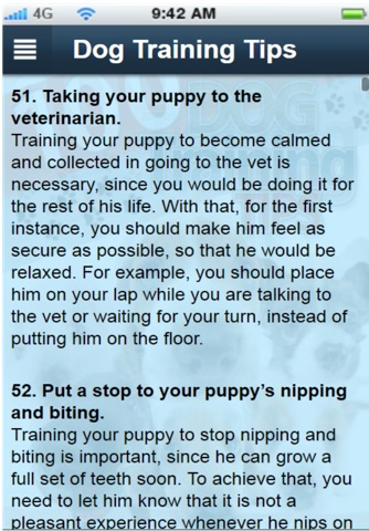 100 Dog Training Tips+: Train Your Dog the Easy Way!!! screenshot 4