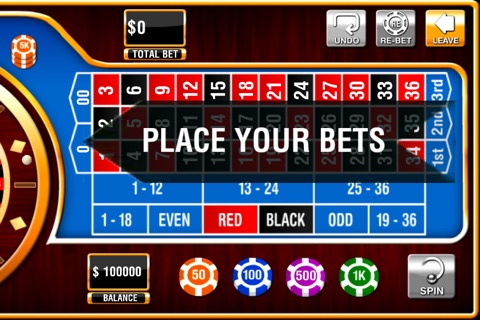 Amazing Casino Roulette screenshot 2