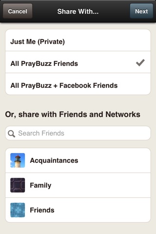 PrayBuzz screenshot 2