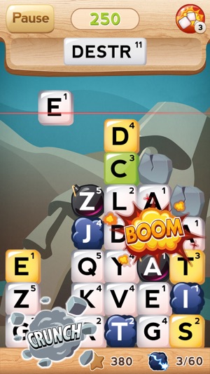 Letter Smash - word game like ruzzle