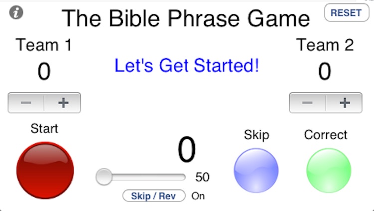 The Bible Phrase Game