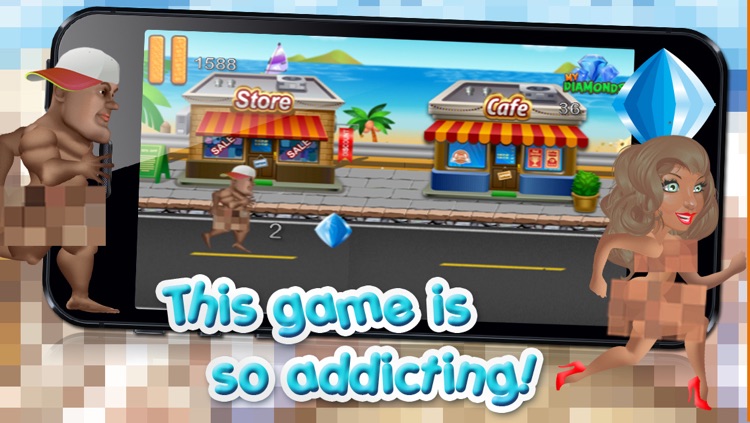 A Censored Streaker Blitz HD - Catch the University Kid Mania on the Angry Beach Summer Run - FREE Adventure Game