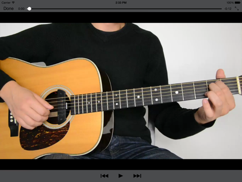 Screenshot #6 pour Méthode de Guitare Débutant HD