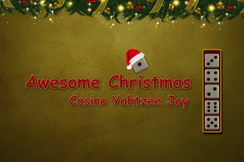Awesome Christmas Casino Yahtzee Joy - good Vegas dice betting game screenshot 3