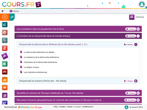 Screenshot #5 pour Cours.fr 2nde