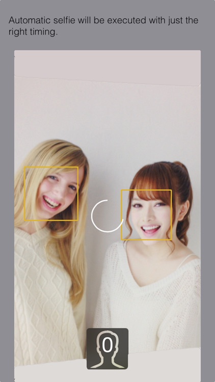 Selfies - Automatic selfie by multiple faces detection