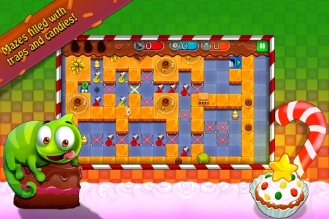 Candy Maze Free - The Sweet Puzzle Adventure for All Ages screenshot 2