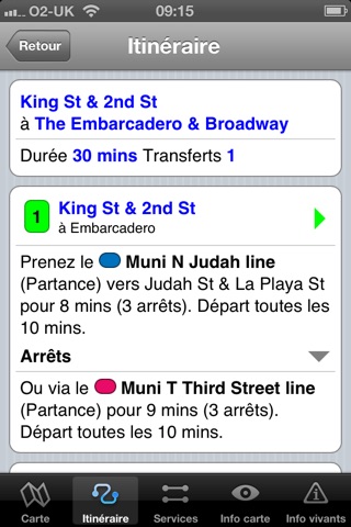 San Francisco Metro - Map and route planner by Zuti screenshot 3