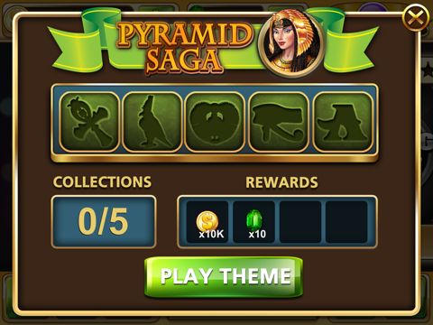 Slots - Pharaohs' Secret HD screenshot 2