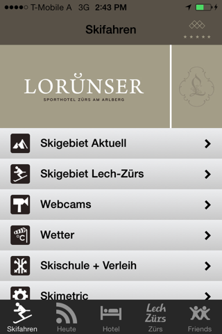 iLorünser - Zürs am Arlberg screenshot 2