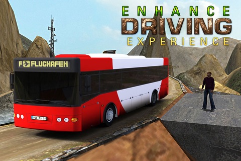 Off Road Resort Bus Hill Climb 3D - Real bus parking and driving simulation game screenshot 2