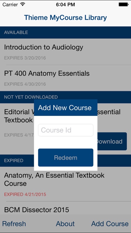 MyCourse Reader