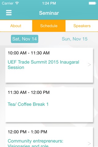 UEF Trade Summit 2015 screenshot 3