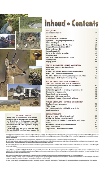 Game & Hunt: Magazine for Hunters
