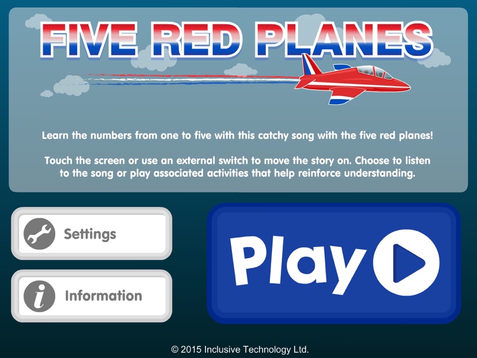 #1. Five Red Planes (iOS) 由: Inclusive Technology Ltd