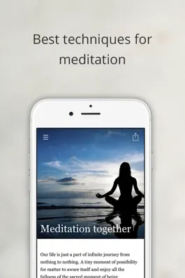 Game screenshot Meditation Techniques & Music mod apk