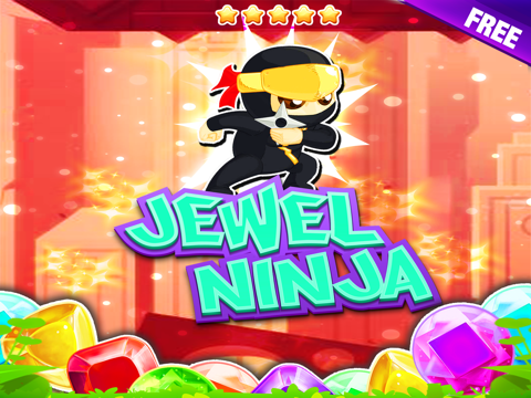 Jewel s Ninja Match-3 - diamond game and kids digger s mania hd free Games