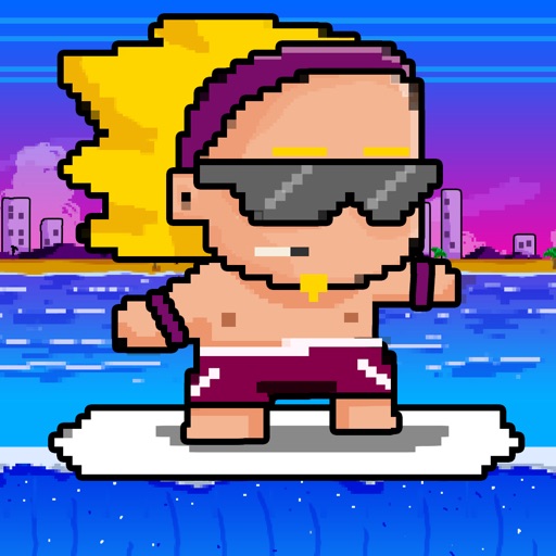 Pixel Surfing LITE Icon