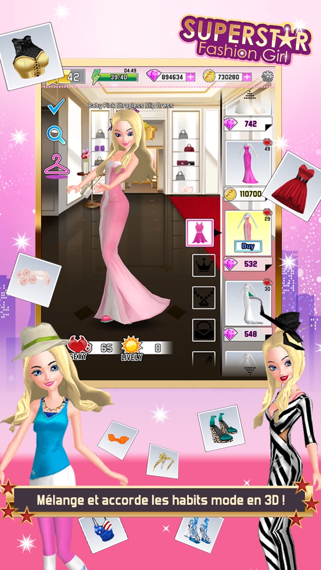 Screenshot #1 pour Superstar Fashion Girl
