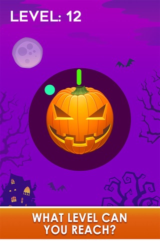 Halloween Pop the Lock - a spinny circle square game! screenshot 2