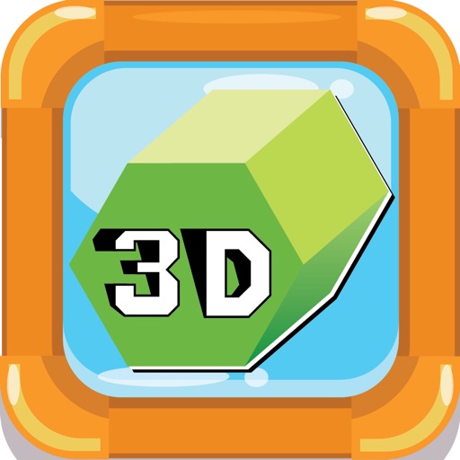 3D Shapes Flashcards: English Vocabulary Learning Free For Toddlers & Kids!