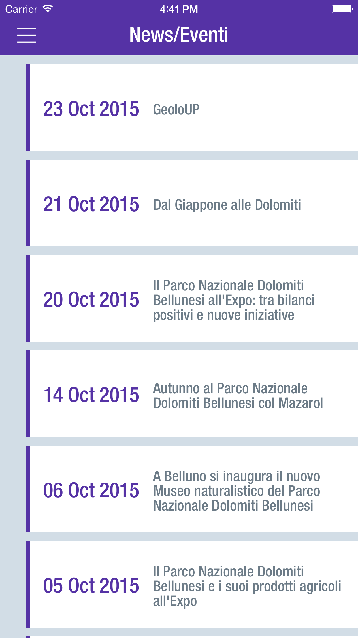 Parco Nazionale Dolomiti Bellunesi