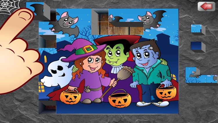 Creepy Halloween Puzzle For Kids And Toddlers screenshot-4