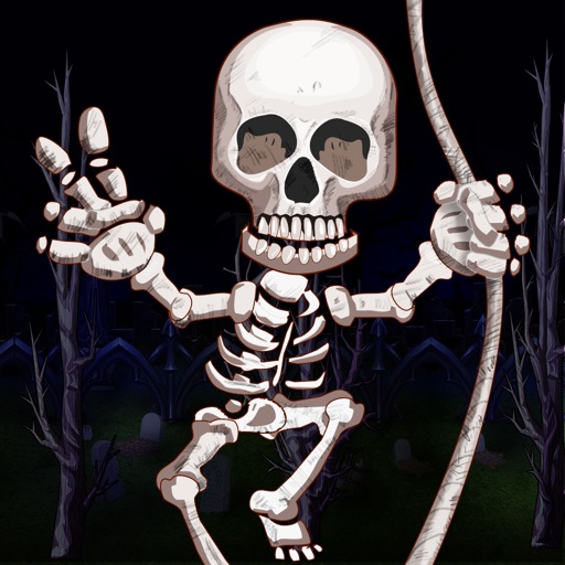 Skeleton Man Swing Adventure : Fly Away Skull and Bones FREE icon