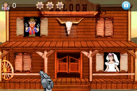 SaloonShoot Pro - Fast and Addictive western cowboy shooting game screenshot 3