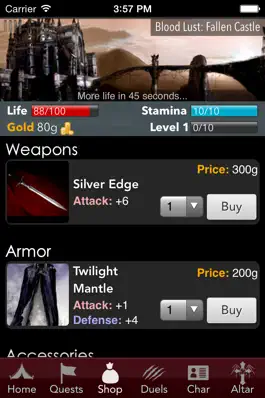 Game screenshot Blood Lust - Dark Vampire RPG apk